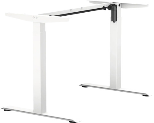 Tischgestell E-SMART 2-stufig elektrisch höhenverstellbar 700-1170 mm weiß 1 Motor Verstellbares Tischgestell für einen ergonomischen Arbeitsplatz