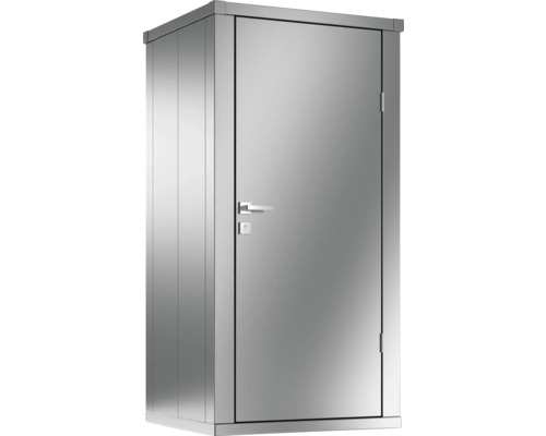 Gartenschrank Guardi 97 x 84 x 194 cm silber