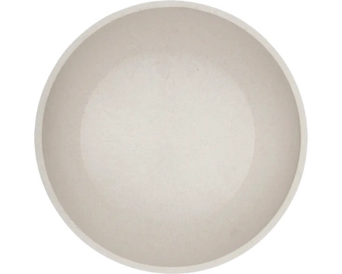 Runde Pflanzschale von oben