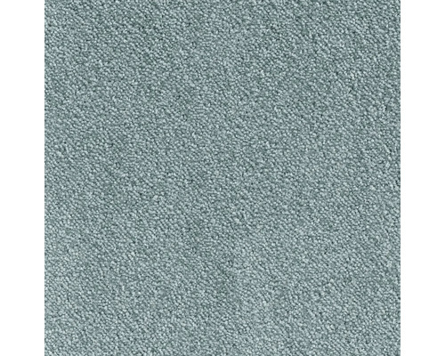 Teppichboden Shaggy Leila blau FB79 500 cm breit (Meterware) Nahaufnahme eines Teppichs