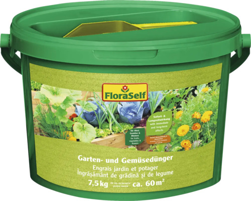 Gartendünger & Gemüsedünger FloraSelf 7,5 kg