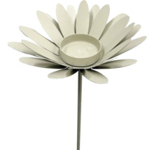 Dekorative Blumenstecker für Teelichter aus Metall