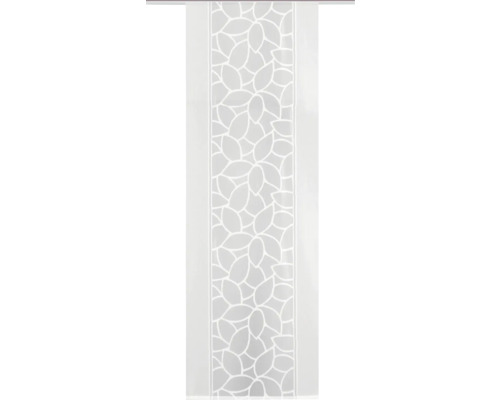 Schiebegardine Konturo weiss 57x125 cm