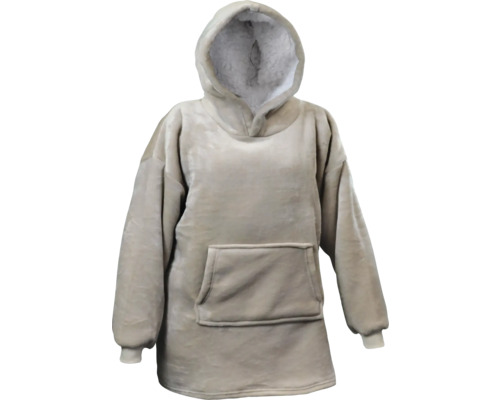 Unique Living Kapuzenpullover Oversized Hoody stone braun 70x50x87 cm