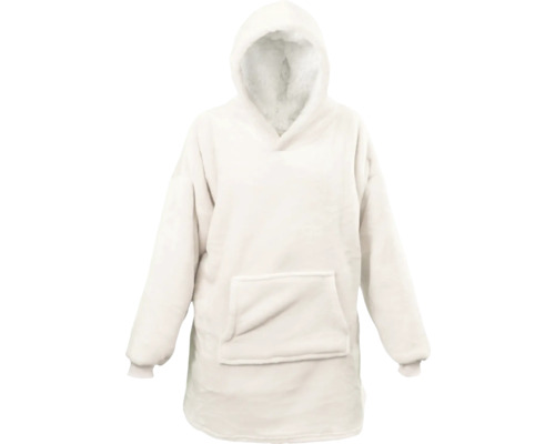 Unique Living Kapuzenpullover Oversized Hoody weiß 70x50x87 cm