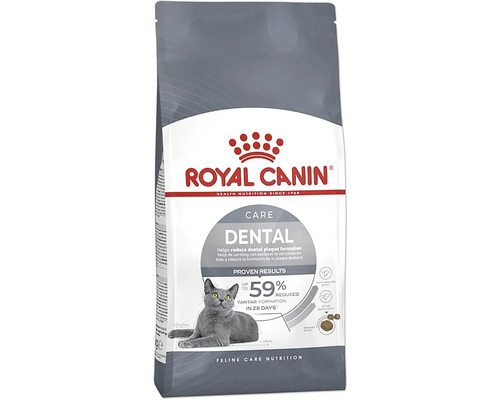 Royal Canin Dental Katzenfutterpackung zur Reduzierung von Zahnbelag