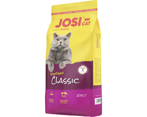 Katzenfutter trocken JosiCat Sterilised Classic 10 kg Josi Cat Sterilised Classic Trockenfutter für ausgewachsene Katzen