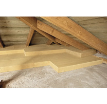 STEICOtop Holzfaser-Dämmplatten für die oberste Geschossdecke mit stumpfer Kante 1200 mm x 400 mm x 80 mm