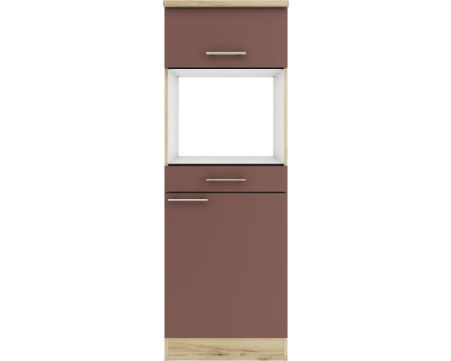 Küchenschrank mit Schubladen und offenem Fach