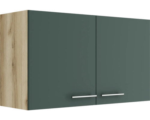 Optifit Hängeschrank Savona405 BxTxH 100 x 34,6 x 57,6 cm grün matt zerlegt KUSA O106-9+