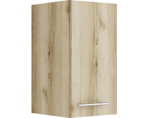 Optifit Hängeschrank Livorno290 BxTxH 30 x 34,6 x 57,6 cm Frontfarbe wildeiche matt strukturiert Korpusfarbe wildeiche Anschlag reversibel (links oder rechts montierbar)