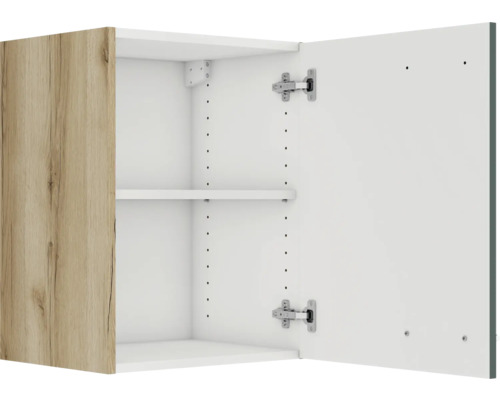 Offener Küchenhängeschrank mit Regalböden