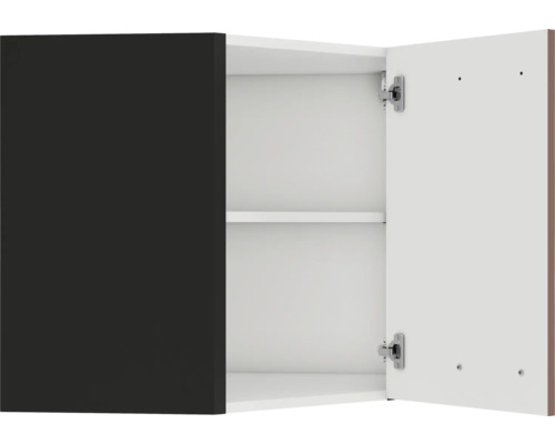 Offener Hängeschrank mit zwei Ablageflächen