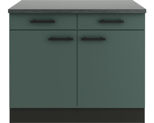 Unterschrank mit zwei Schubladen und zwei Türen