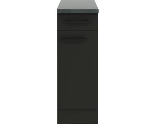 Unterschrank mit Schubladen und Arbeitsplatte für die Küche