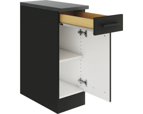 Unterschrank mit Schublade und Regalböden