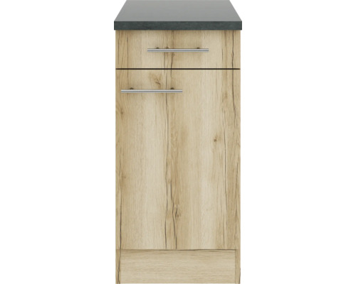 Küchenunterschrank mit Schublade und Tür im Holzdesign