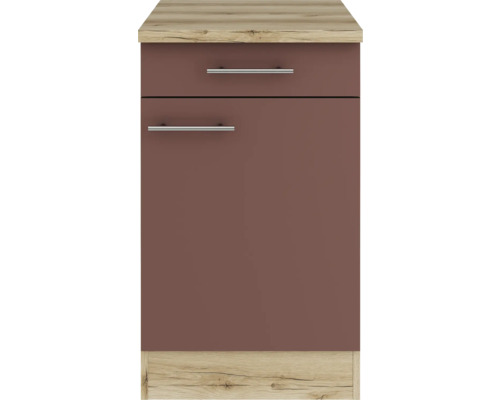 Unterschrank mit Schublade und Tür im schlichten Design