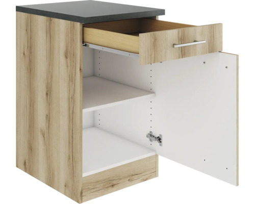 Küchenunterschrank mit Schublade und Tür