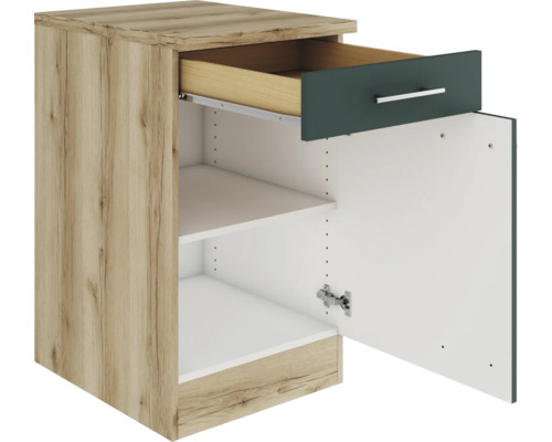 Küchenunterschrank mit Schublade und Einlegeböden