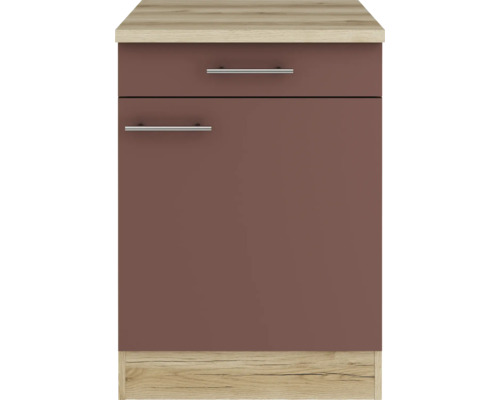 Unterschrank mit Schublade und Tür für Bad oder Küche