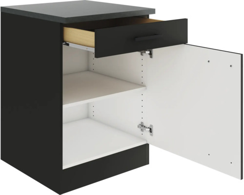 Unterschrank mit Schublade und Tür für die Küche