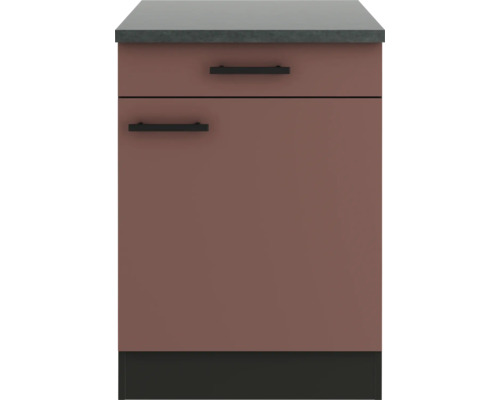 Waschbeckenunterschrank mit Schublade und Tür für Badezimmer