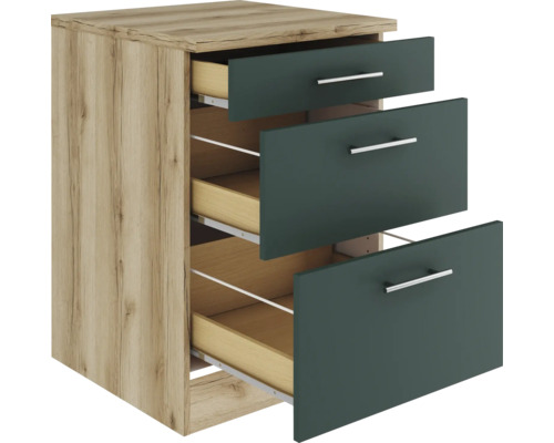 Küchenunterschrank mit drei Schubladen