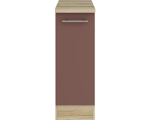 Badunterschrank mit Schublade und Metallgriff