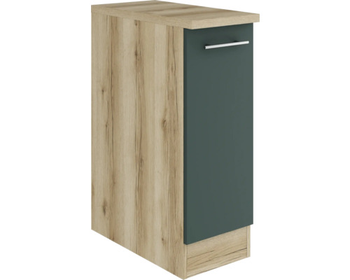 Optifit Auszugunterschrank Savona405 BxTxH 30x60x84,8 cm grün matt zerlegt