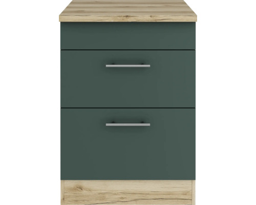 Nachttisch mit zwei Schubladen