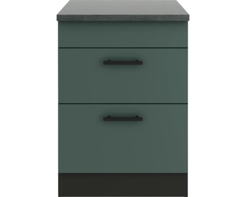 Nachtkonsole mit zwei Schubladen