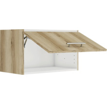 Optifit Klapphängeschrank Livorno290 BxTxH 60 x 34,6 x 35,2 cm wildeiche matt strukturiert zerlegt KULI WK606-9+