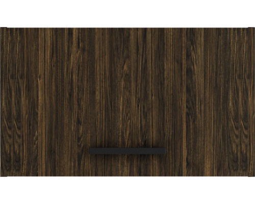 Küchenschrankfront mit Holzstruktur und Griff