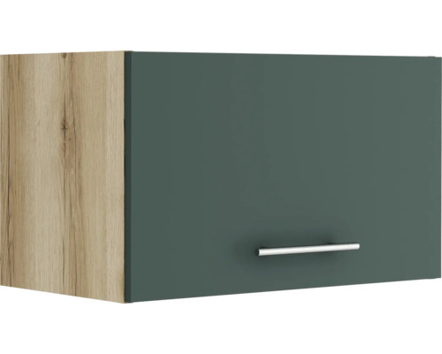 Optifit Klapphängeschrank Savona405 BxTxH 60 x 34,6 x 35,2 cm Frontfarbe grün matt Korpusfarbe wildeiche