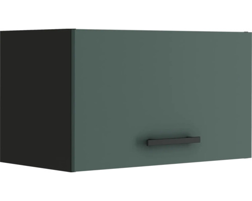 Optifit Klapphängeschrank Verona405 BxTxH 60 x 34,6 x 35,2 cm Frontfarbe grün matt Korpusfarbe grau