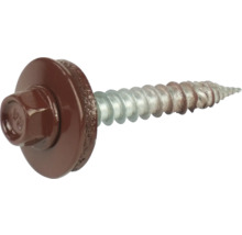 PRECIT Schrauben 6 mm x 40 mm rotbraun RAL 8012 Pack = 100 St