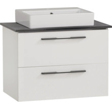 Badmöbel-Set Möbelpartner Maxim 66x62.9x45 cm weiß matt 701861