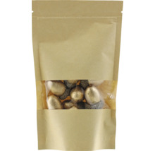 Verpackung goldene Eicheln als Dekoration