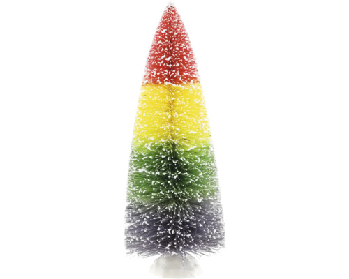 Weihnachtsdeko Tannenbaum bunt 25 cm