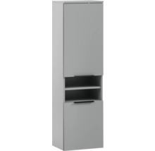 Hochschrank mit zwei Türen und Regalen