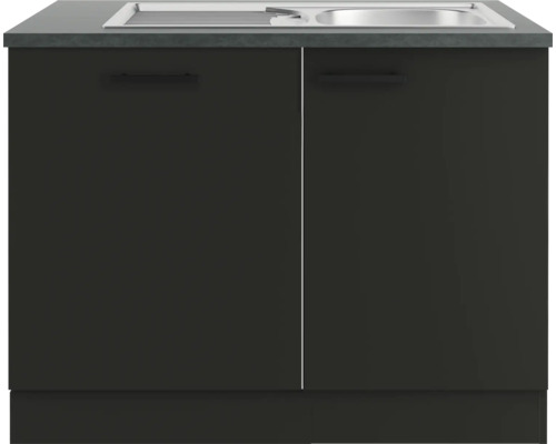 Spültischunterschrank mit Spüle