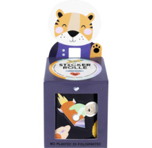 Stickerrolle Weltraum Safari mit Tiermotiv