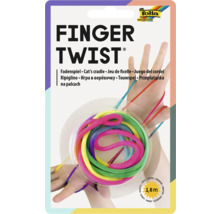 Folia Fingerspiel mit farbiger Kordel, 1,6 Meter lang