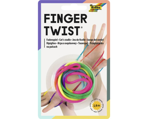 Finger Twist 160 cm regenbogen