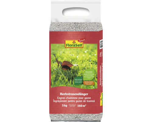 Herbstrasendünger FloraSelf Select 5 kg / 160 m²