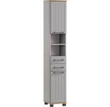 Hochschrank mit Tür, Schubladen und Regalfächern