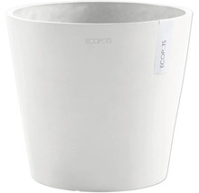 Blumentopf Ecopots Amsterdam Kunststoff Ø 27,3 cm 30 x 30 x 25,4 cm weiß