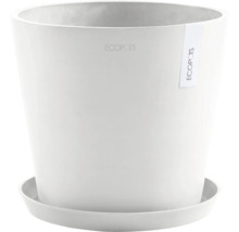 Blumentopf Ecopots Amsterdam Kunststoff Ø 27,3 cm 30 x 30 x 25,4 cm weiß