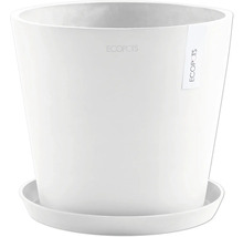 Blumentopf Ecopots Kunststoff Ø 38 cm 40 x 40 x 34,5 cm weiß